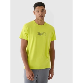 Pánské tričko s potiskem 4F 4FRAW24TTSHM2299-45S pánské Pánské tričko s potiskem 4F 4FRAW24TTSHM2299-45S pánské