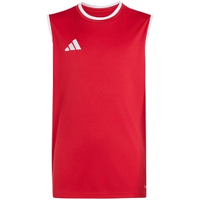 Dětský dres adidas Entrada 26 bez rukávů červený KB3937 Dětský dres adidas Entrada 26 bez rukávů červený KB3937