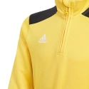 Dětská tréninková mikina REGISTA 18 TRAINING BLOUSE yellow JR DJ1841 - Adidas