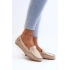 Dámské mokasíny DF937 Světle béžová - Step in style