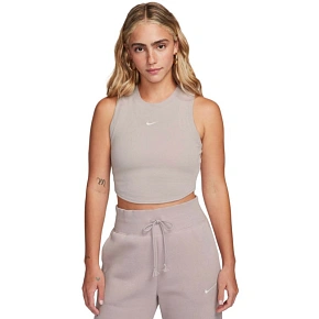 Dámské tričko Nike Sportswear Chill Knit beige FB8279 019