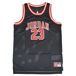 Air Jordan Junior Michael Jordan 23 Dětské basketbalové tričko černé - 95A773-023 Air Jordan Junior Michael Jordan 23 Dětské basketbalové tričko černé - 95A773-023
