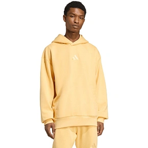 Pánská mikina adidas All Szn Fleece Hoodie žlutá KT3105 pánské Pánská mikina adidas All Szn Fleece Hoodie žlutá KT3105 pánské