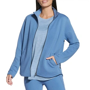 Skechers The Hoodless Hoodie GoWalk Shine Jacket JA78-BLMV Modrá S Skechers The Hoodless Hoodie GoWalk Shine Jacket JA78-BLMV Modrá S