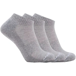 Skechers 3pk Unisex Terry Qtr Crew S111035-039 Šedé 35–38