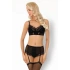 Elegantní set Almudena black - LivCo Corsetti
