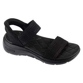 Skechers Slip-Ins: Sandály GO Walk Arch Fit 2.0 – Kennedy 140844-BBK, černé, velikost 36 Skechers Slip-Ins: Sandály GO Walk Arch Fit 2.0 – Kennedy 140844-BBK, černé, velikost 36