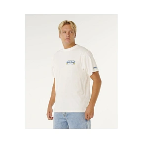 Pánské tričko RIP CURL Bells Pro 26 Event Tee, bílé