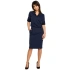 Dámské šaty B056 Tmavě modrá - BeWear