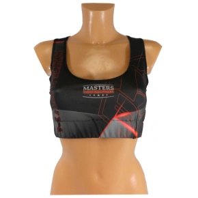 Krátký top MFC MASTERS "MSTRS-BLACK" M