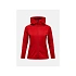Dámská mikina PEAK PERFORMANCE W Rider Essentials Midlayer Zip Hood, červená