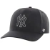 47 Brand New York Yankees Cold Zone '47 baseballová čepice B-CLZOE17WBP-BKB