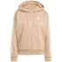 Mikina s kapucí adidas Essentials 3-Stripes Full-Zip Fleece Hood W JX7706