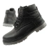 Wrangler Allan Mid pánské boty sable boots smart leather black