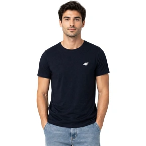 Pánské tričko 4F M4214 navy blue 4FWSS26TTSHM4214 31S pánské
