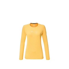 Dámské tričko MILLET Intense Ts Ls W, žluté Dámské tričko MILLET Intense Ts Ls W, žluté