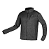 Bluza rozpinana OUTDOOR, pique, szara, rozmiar XL