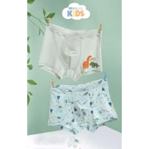 Chlapecké boxerky 5002  A'2 kombinace zelené - DC Polo