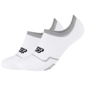 Skechers 2PPK Cushioned Footy Socks SK44011-1000 White 43-46 Skechers 2PPK Cushioned Footy Socks SK44011-1000 White 43-46