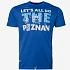 Jak se dělá tričko Poznan Blue L