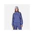 Dámská mikina ROSSIGNOL W CHAVANETTE HZ SCUBA FLEECE, modrá