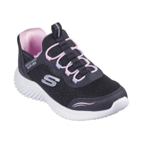 Boty Skechers Slip-ins Bounder Simple Cute Jr 303585N-BLK