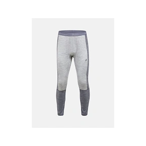 Teplé kalhoty PEAK PERFORMANCE Magic 7/8 Long Johns Wool-blend Baselayer Men, šedé Teplé kalhoty PEAK PERFORMANCE Magic 7/8 Long Johns Wool-blend Baselayer Men, šedé