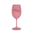 PROTOŽE BÝT ASISTENTKA NENÍ PRDEL - růžová sklenice na víno 350 ml