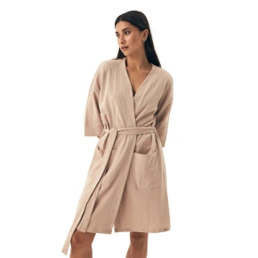 Dámský župan 42779 Nilsa béžový  - HENDERSON