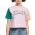 Tričko Karl Kani Serif Crop Block Tee W 6130859