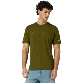 Pánské tričko Champion SS Tee olive 220273 GS585 pánské