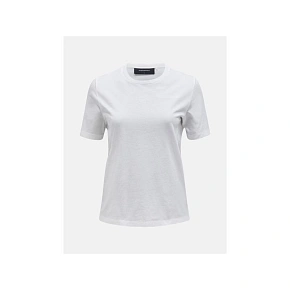 Tričko Peak Performance W Original Small Logo Tee, bílé Tričko Peak Performance W Original Small Logo Tee, bílé