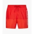 Pánské koupací kraťasy - KM00729 XNL - červená - Calvin Klein