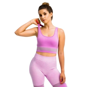 Podprsenka GymHero Stripes BRA-MAUVE Purple L