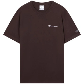 Pánské tričko Champion SS Tee brown 221798 MS570 pánské Pánské tričko Champion SS Tee brown 221798 MS570 pánské