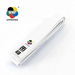 Bílý opasek ke kimonu – MTX Karate WKF | MOOTO Bílý opasek ke kimonu – MTX Karate WKF | MOOTO