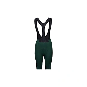Cyklistické kraťasy POC W's Cadence Bib Shorts, zelené