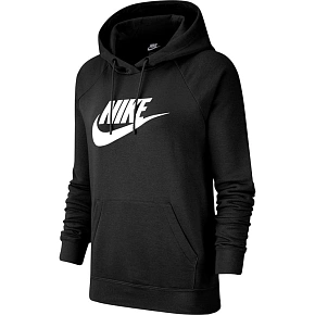 Dámská mikina Nike W Essential Hoodie PO HBR, černá, BV4126 010, XS Dámská mikina Nike W Essential Hoodie PO HBR, černá, BV4126 010, XS