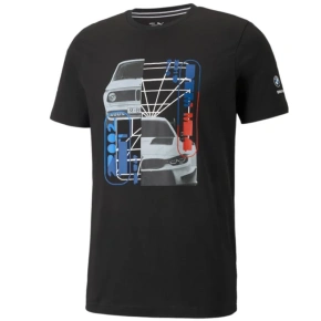 Pánské tričko BMW Motorsport Graphic Tee M 531194-01 - Puma