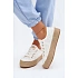 Krajkové tenisky espadrilky LCW-26-31-4326 bílé - Lee Cooper