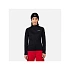 Dámská mikina ROSSIGNOL W Blackside Mix HZ Fleece, černá