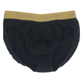 Pánské slipy M5310E-Q47 černo-zlaté - Calvin Klein