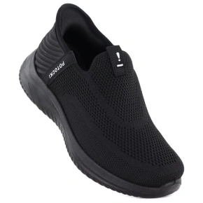 Dámská slip on sportovní obuv černá Potocki BK01312