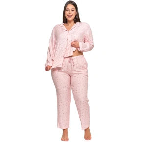 Dámské pyžamo PDD6800-002 růžové - Moraj