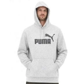 Puma sportovní klokaní mikina s kapucí pánská šedá fashion cotton pánské