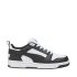 Dětské boty Puma Rebound V6 Lo Mid white and black 393833 01