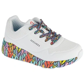 Skechers Uno Lite – Subtle Love 314088L-WMLT bílé 31 Skechers Uno Lite – Subtle Love 314088L-WMLT bílé 31