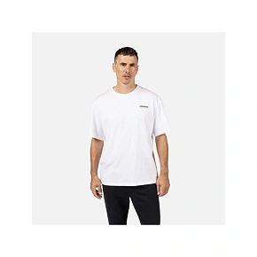 Pánské tričko ROSSIGNOL Waterfall Relax Tee, bílé Pánské tričko ROSSIGNOL Waterfall Relax Tee, bílé