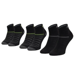 Skechers 3PPK Wm Mesh Ventilation Quarter Socks SK42017-9997 Black 35-38 Skechers 3PPK Wm Mesh Ventilation Quarter Socks SK42017-9997 Black 35-38