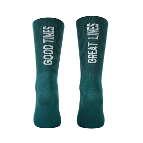 Cyklistické ponožky NORTHWAVE Good Times Sock, smaragdové